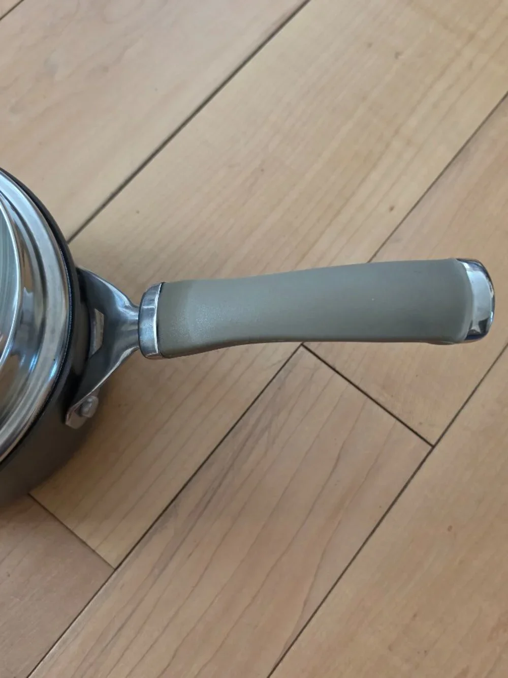 Circulon Premier Professional 1QT/0.9L Saucepan + Dual Strain Lid Hard Anodized
